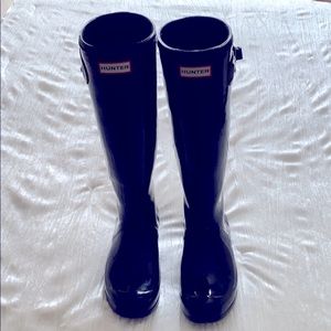 Hunter Black Rain Boots